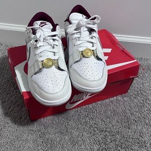 W Nike dunk low se white/phantom team red